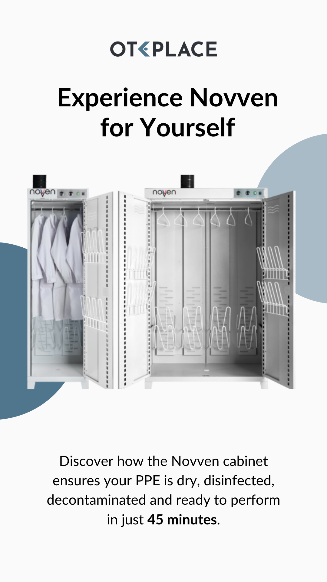 Book a demo with Oteplace to know more about Novven