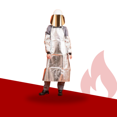 Aluminized apron